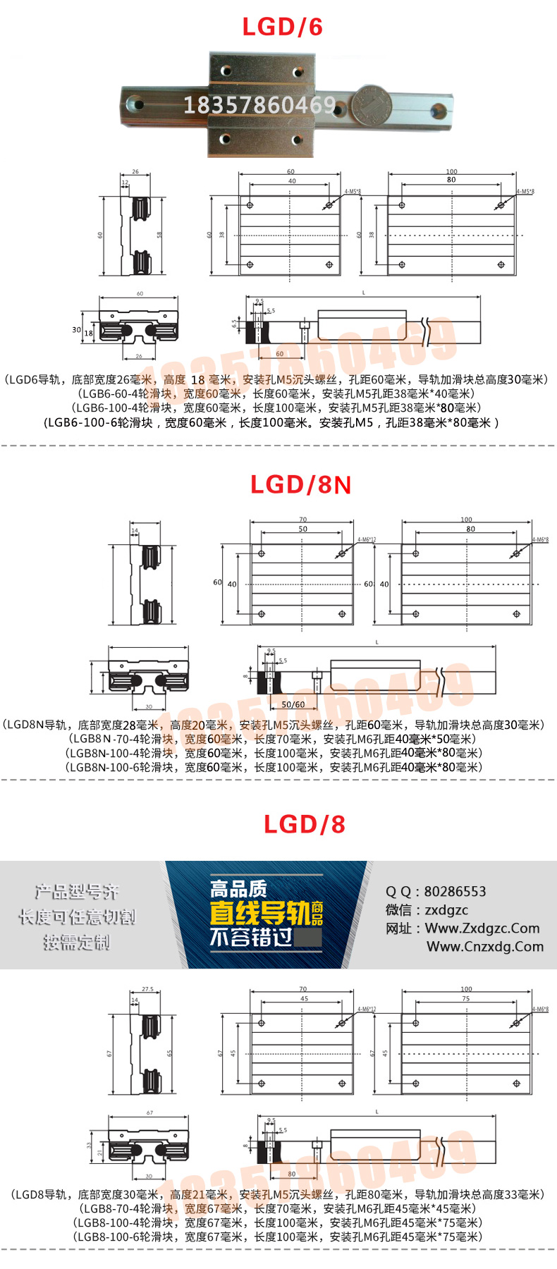 外置雙軸心直線導(dǎo)軌選型圖(圖1)